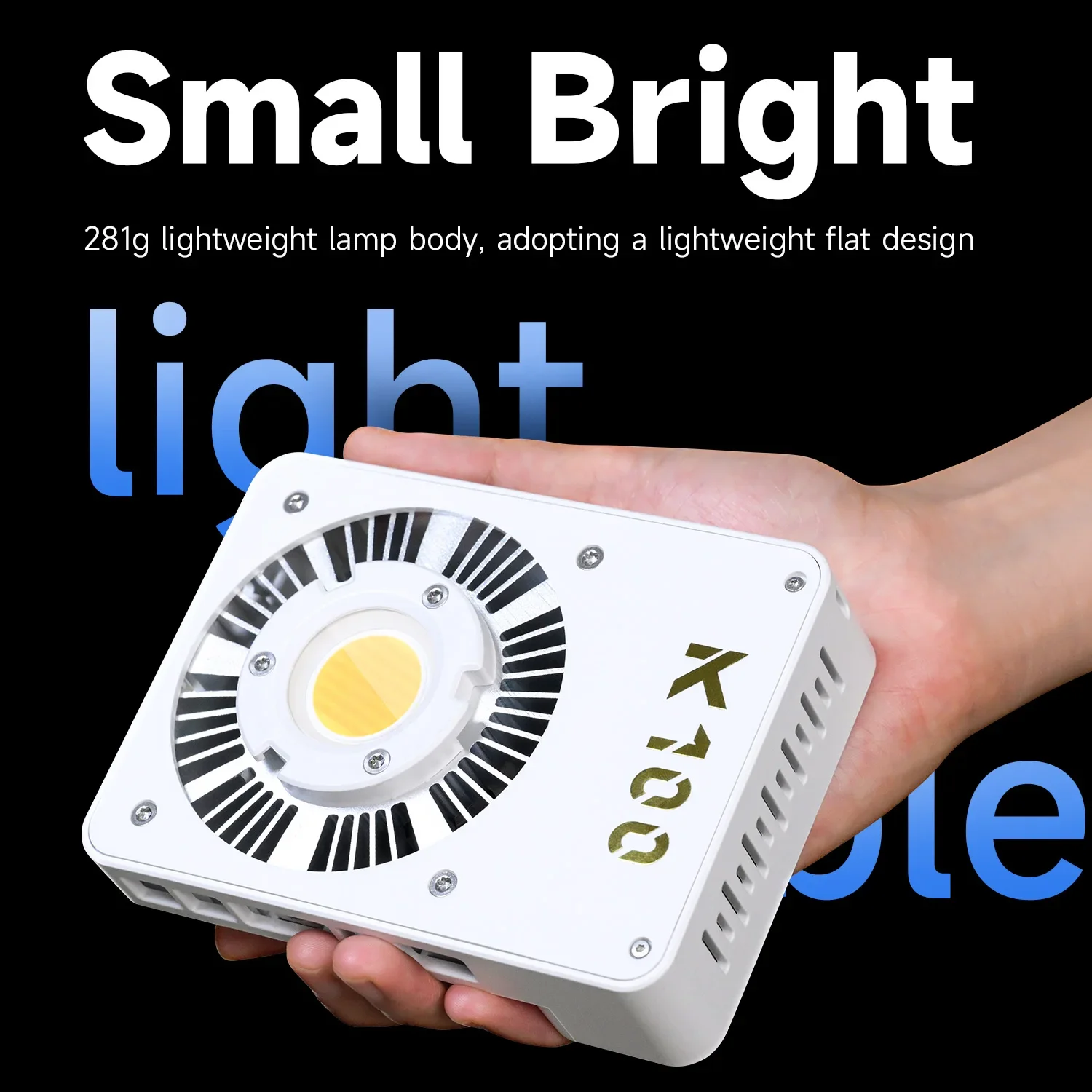 Portable 100W Photography Pocket Light K100 Full Color Soft Fill Light Portrait Shooting COB Light Multi-Scene Applicable Lamp