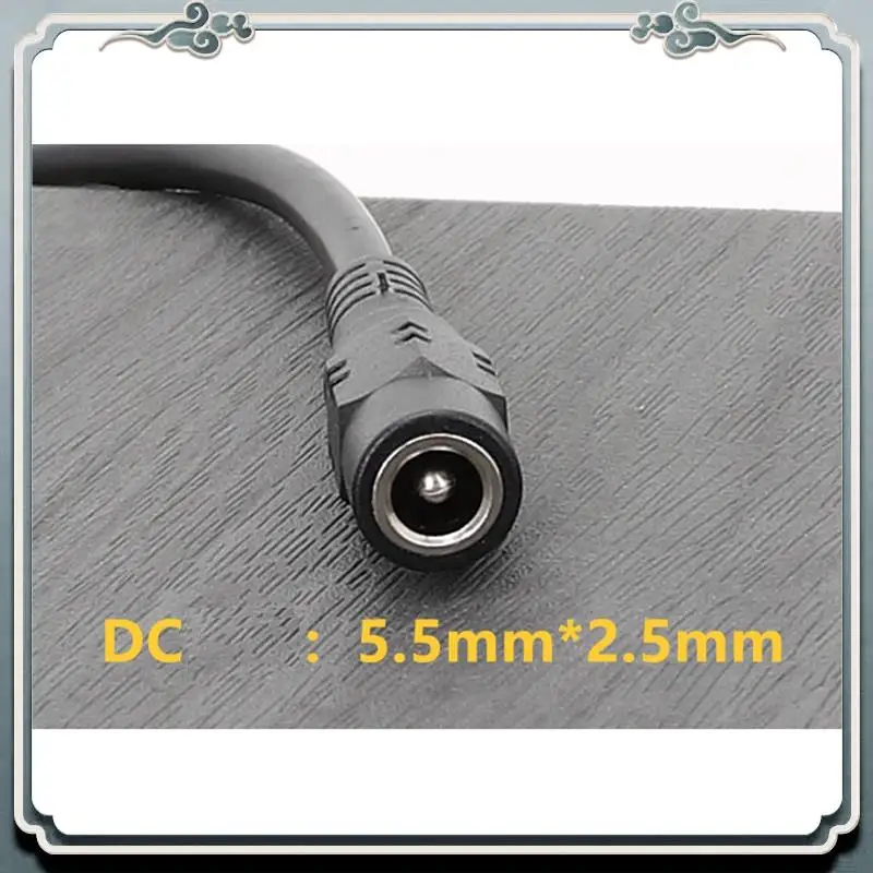 Premium DC 5525 To SATA Hard Drive Power Supply Cable DC 12V To SATA Hard Drive Cable With Step-Down Voltage Regulator