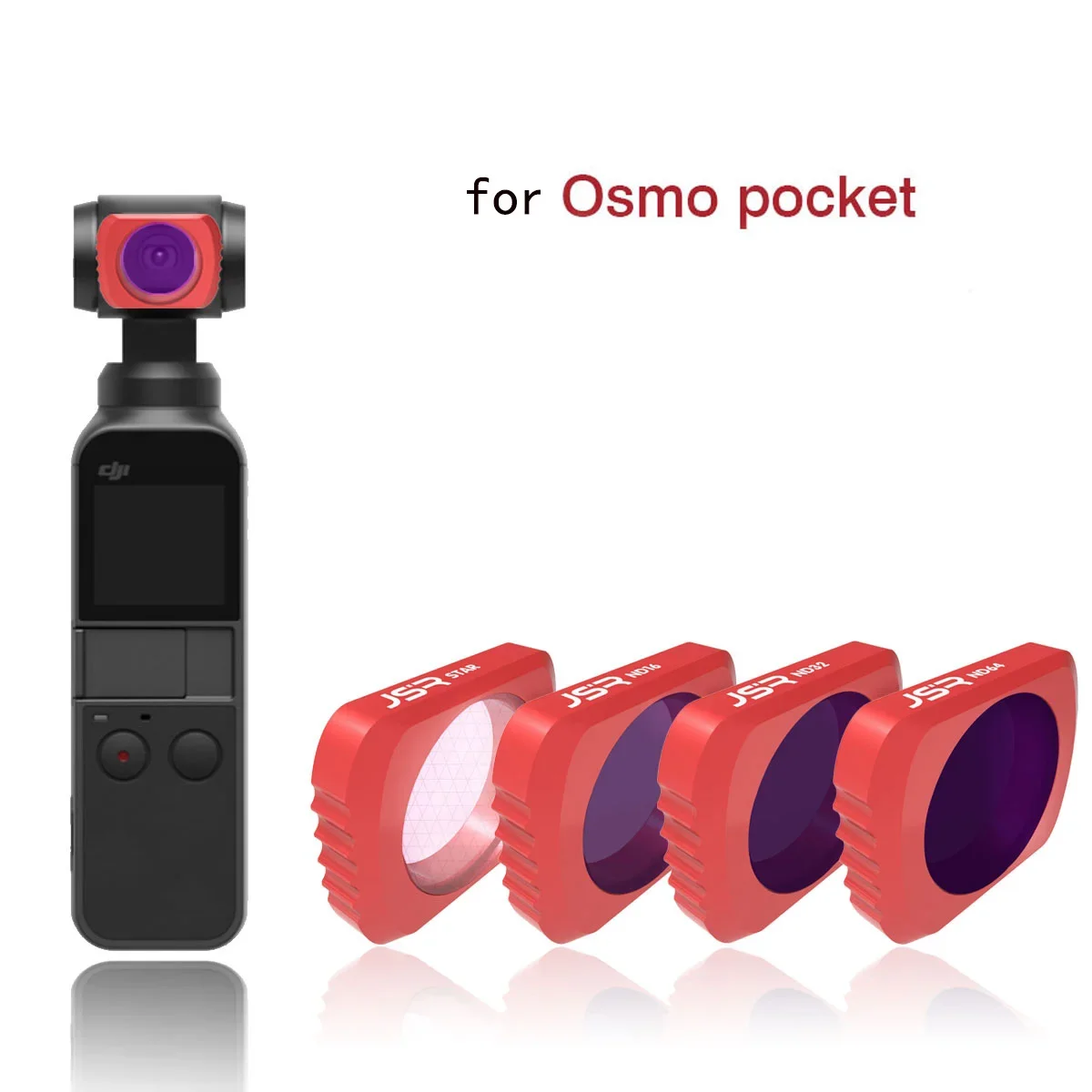 For DJI OSMO POCKET ND CPL Filters Kit Osmo Pocket Accessories polar CPL UV STAR ND4 ND8 ND16 ND32 ND64 Osmo Pocket Filters