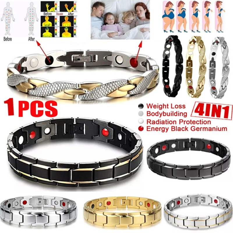 Men Women Weight Loss Dragon Energy Magnets Jewelry Slimming Bangle Bracelets Twisted Magnetic Power Therapy Bracelet Healthcare