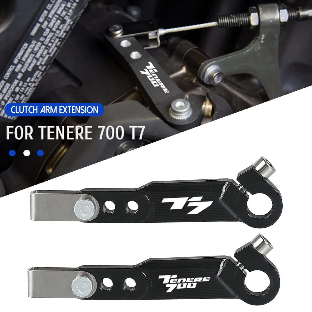 2023 2024 Easy Pull Clutch Lever System TENERE700 Motorcycle Accessories Clutch Arm Extension FOR YAMAHA TENERE 700 T7 2019-2022