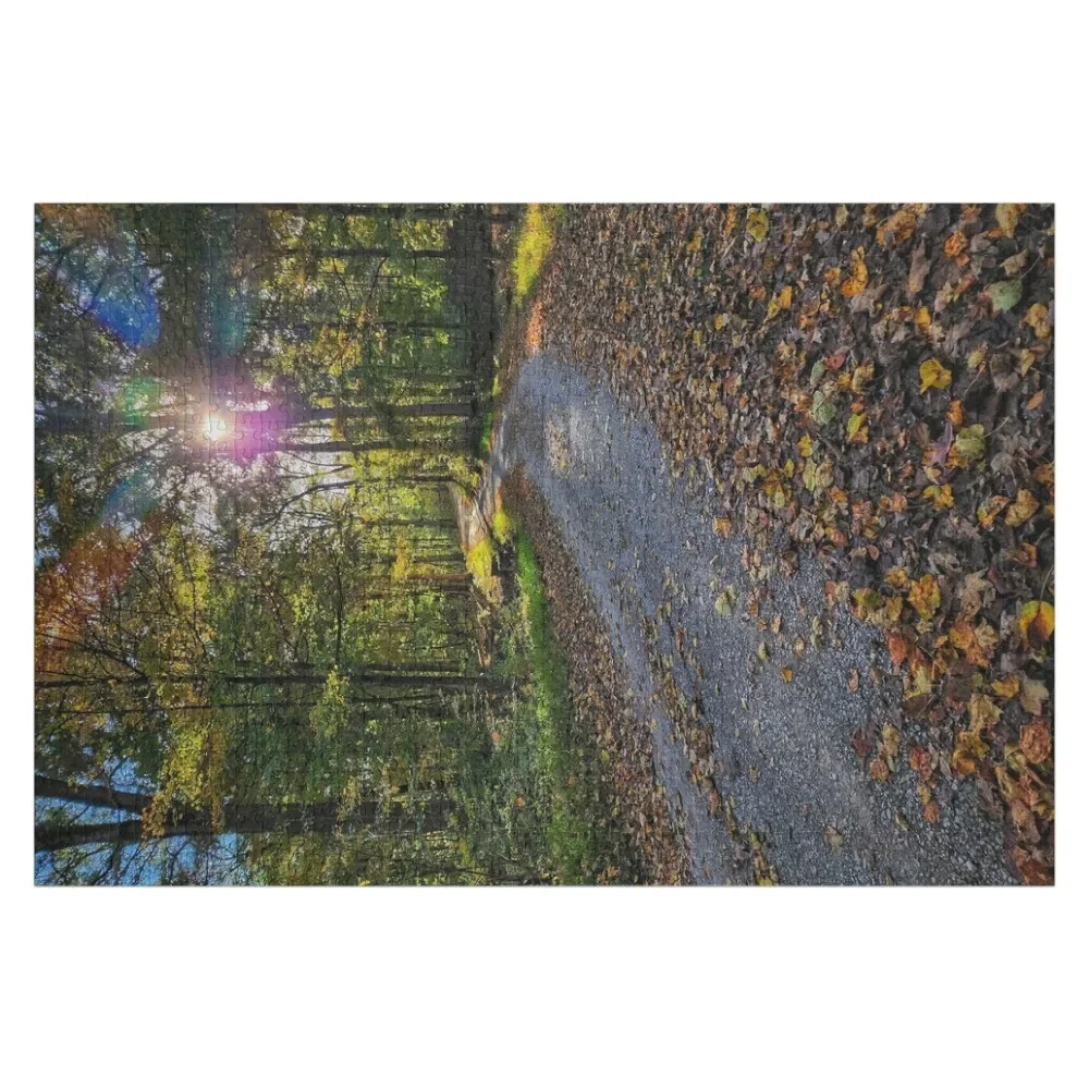 Puzzle en bois personnalisé pour enfants et adultes, calcul d'automne, terre, aventure, cadeau