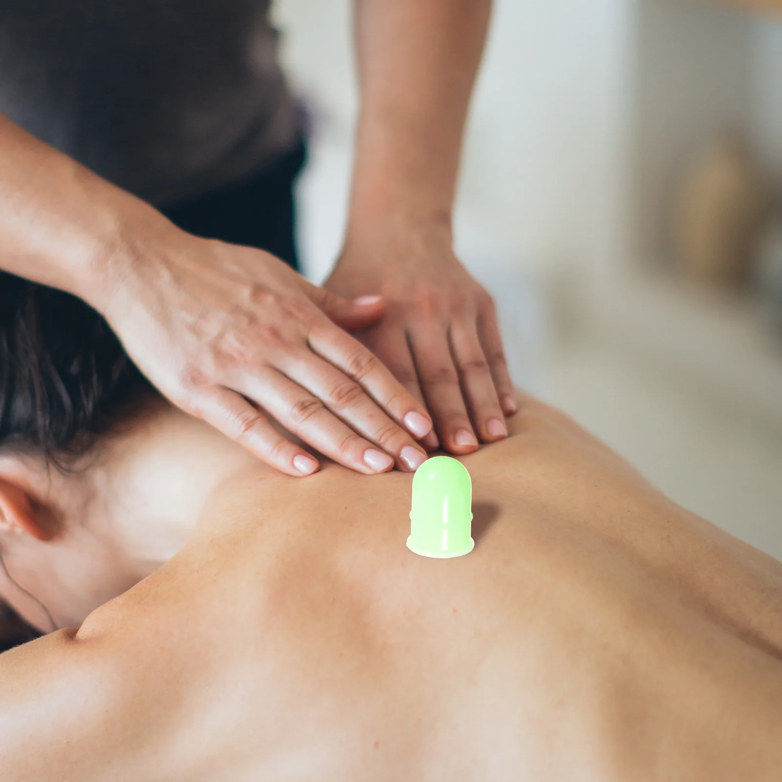 Cata de silicona para principiantes y niños, tazas de masaje