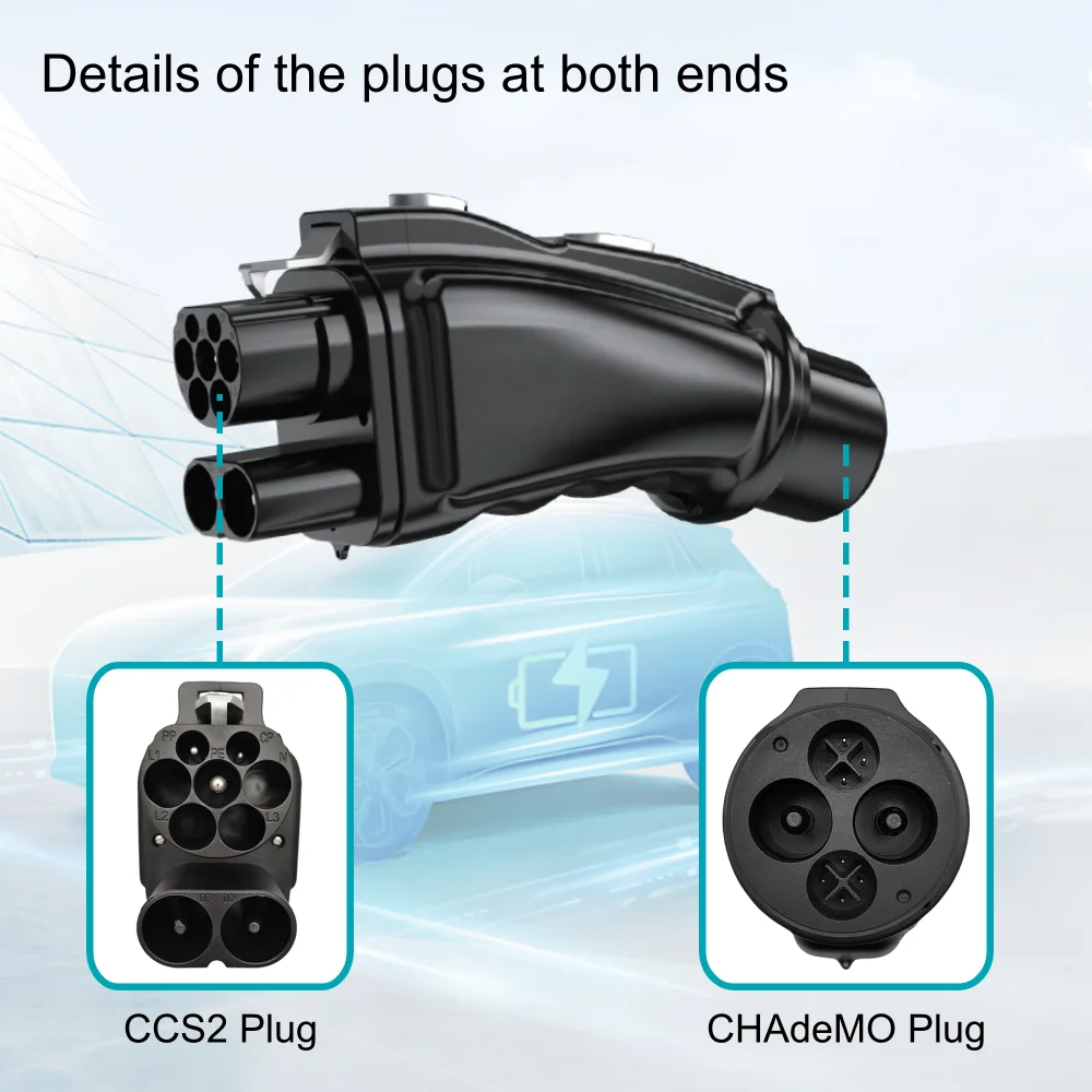 CCS2 to CHAdeMO Adapter Plug