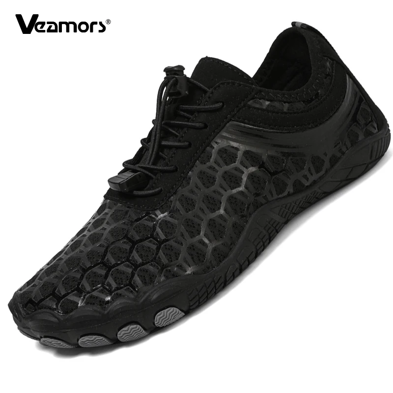 

Seaside Water Sports Shoes Men Breathable Non-slip Beach Aqua Shoes Quick Dry Wading Sneakers for Women Surfing Swimming