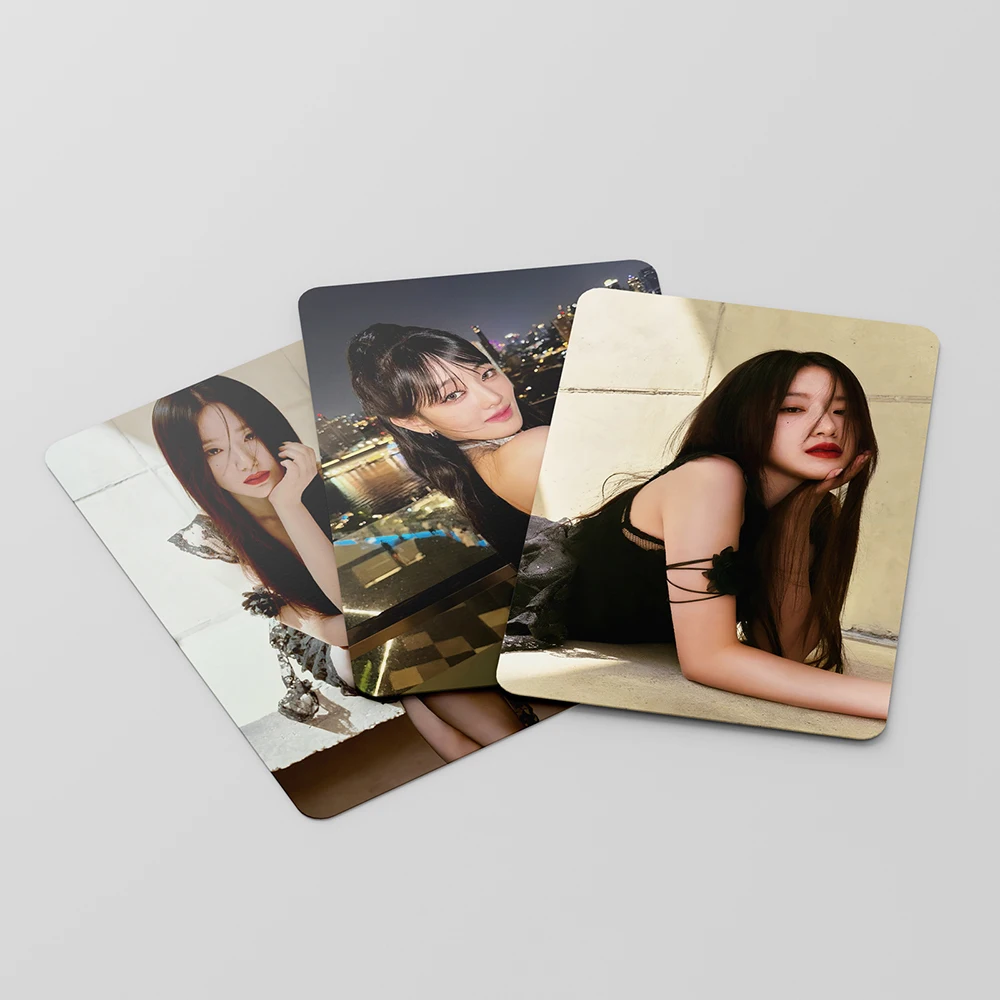 55 pz/set Kpop GIDLE INEVER DIE Lomo Cards (G)I-DLE Album Girls I Burn Photo Card cartolina fan Gift