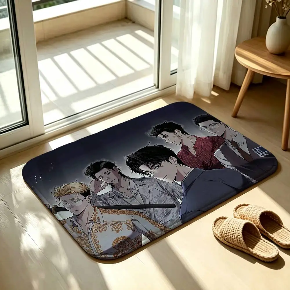ANIME L-Lookism Manhwa Bedroom Decor Carpet  for Living Room Thick Plush Study Floor Mat Home Fluffy Soft Rug