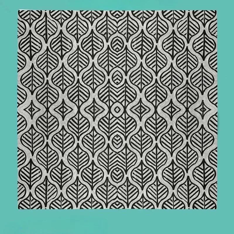 10/20pcs 33cm 2Layer Black Leaf Napkins, Food Grade Cocktail Napkins, Holiday Party Napkins, DIY Decoupage Paper