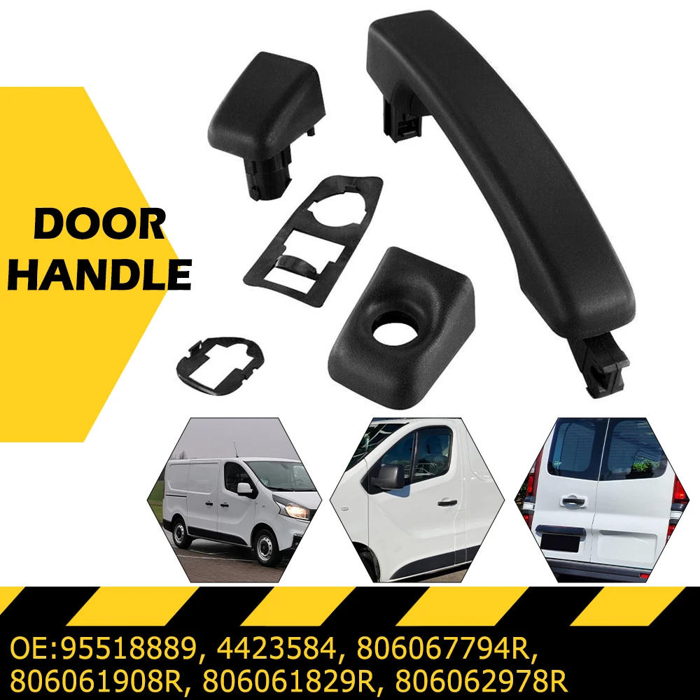 1PC Car Door Handle Front Rear Left Right For Nissan NV300 Fiat Talento Vauxhall/Opel Vivaro B Renult Trafic III/MK3 Pull Cover