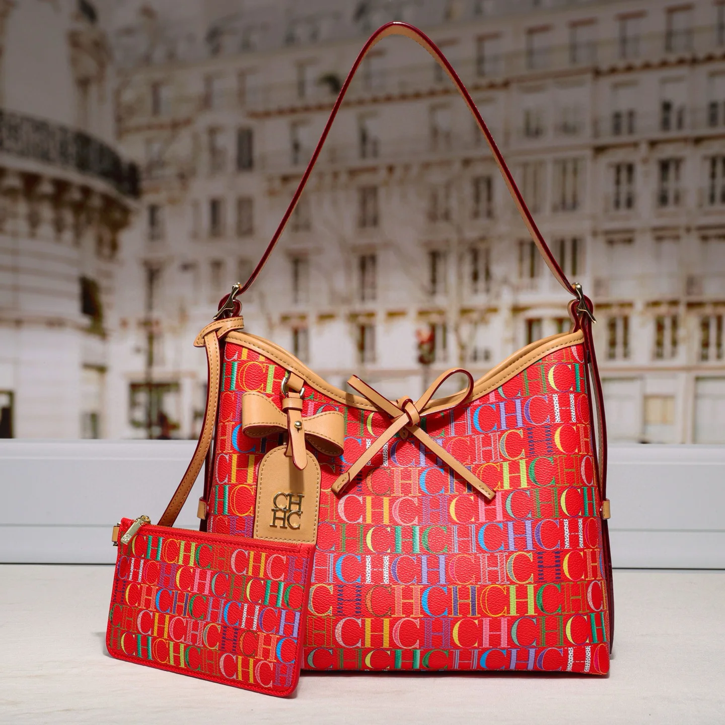 

Women Shoulder Bag Premium Underarm Purse Multifunctional Handbag Fashion Letter Print Design