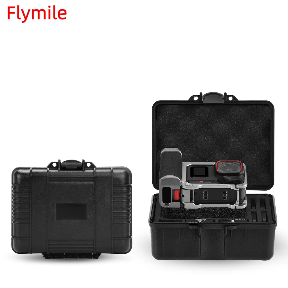 

Flymile сумка для хранения для Insta360 Ace Pro 2, дорожный чехол, сейф для Insta360 Ace Pro Xplorer Bundle, аксессуары для камеры