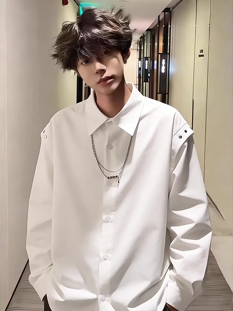 

Мужская повседневная куртка-обманка с длинным рукавом, имитирующая двухслойность, CleanFit, весна-осень, премиум-класс, стильная и эффектная.