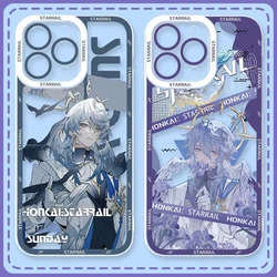 Case For Xiaomi Redmi Note 13 12 11 Pro Plus 4G 5G 12S 11S 10 10S 9 9S 8 13C 12C 10C Game Honkai Star Rail Soft Silicone Cover