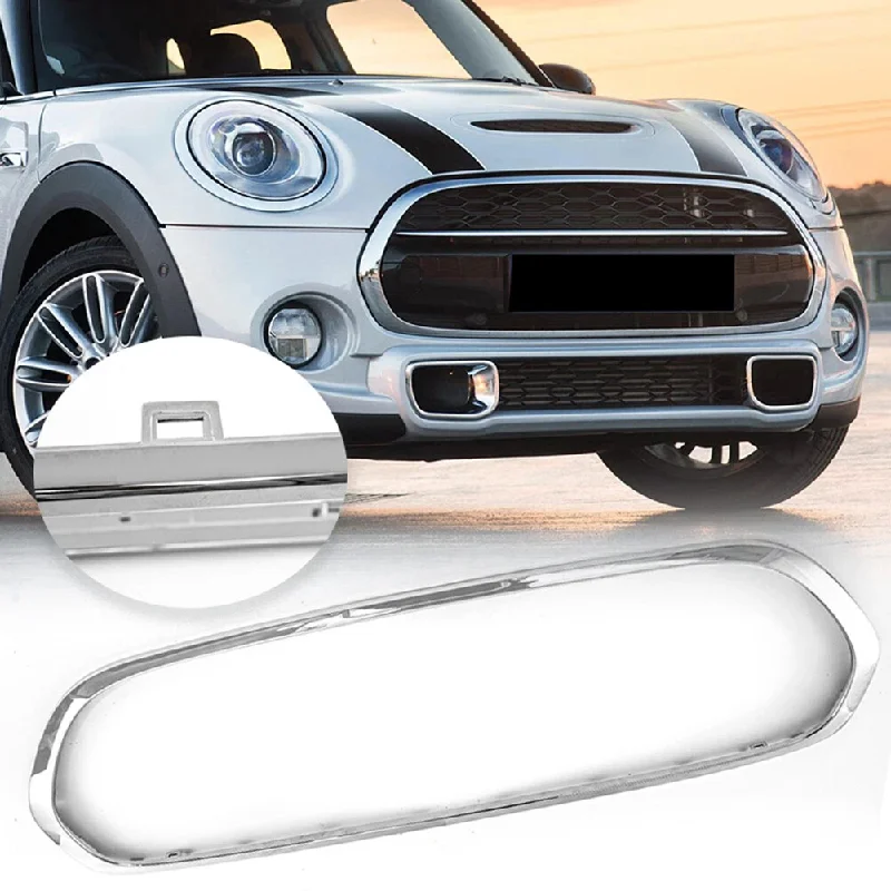 For Bmw Mini f55 f56 f57 2014-2021 mid-grid grille trim strip bright strip mid-grid frame electroplating bright black