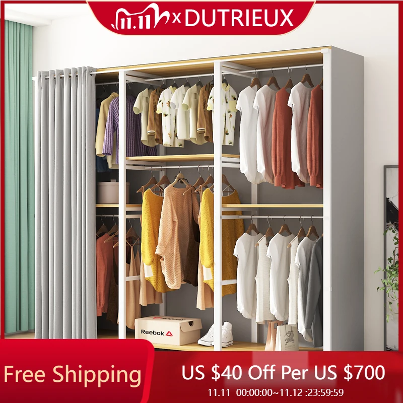 

Organizer Aesthetic Wardrobe Bedroom Simple Modern Designer Lounge Trendy Closet Storage Accessories Guarda Roupa Furniture