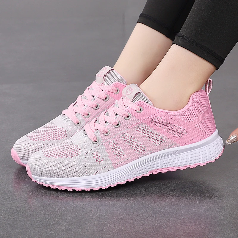 Damesschoenen lichtgewicht hardloopschoenen voor dames sneakers comfortabele sportschoenen jogging tennis