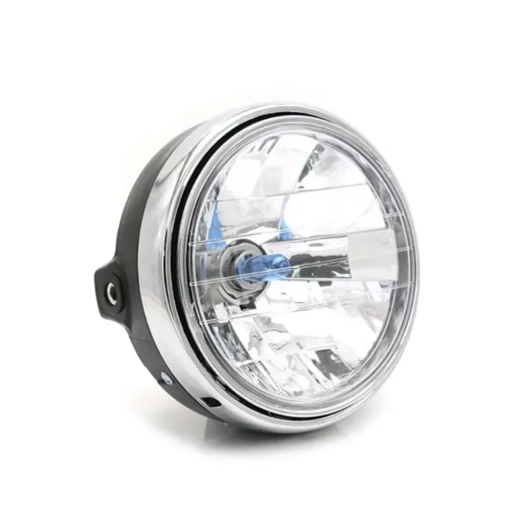 

New Motorcycle Chrome Halogen Front Headlight Lamp for 12V 1pcs 600 900CB400/900