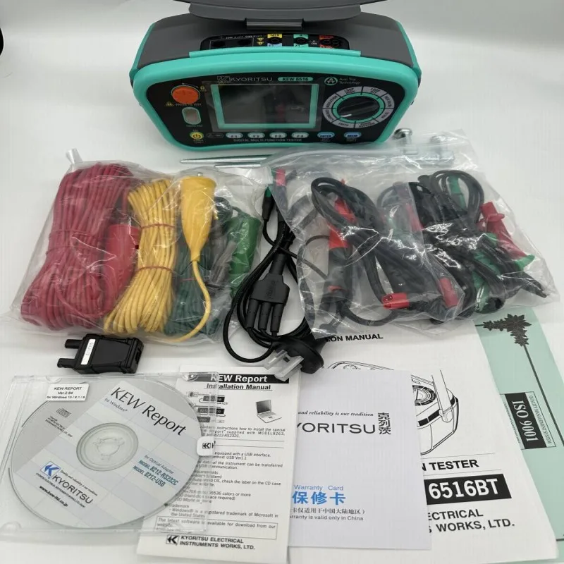 Tester multifunzione Kyoritsu KEW6516, 100/250/500/1000 V Nuovo in stock