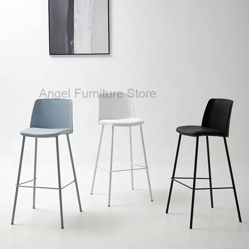 Nordic Counter Bar Chair Ergonomic Luxury Designer Reception Modern Bar Stools White Garden Sgabello Cucina Furniture