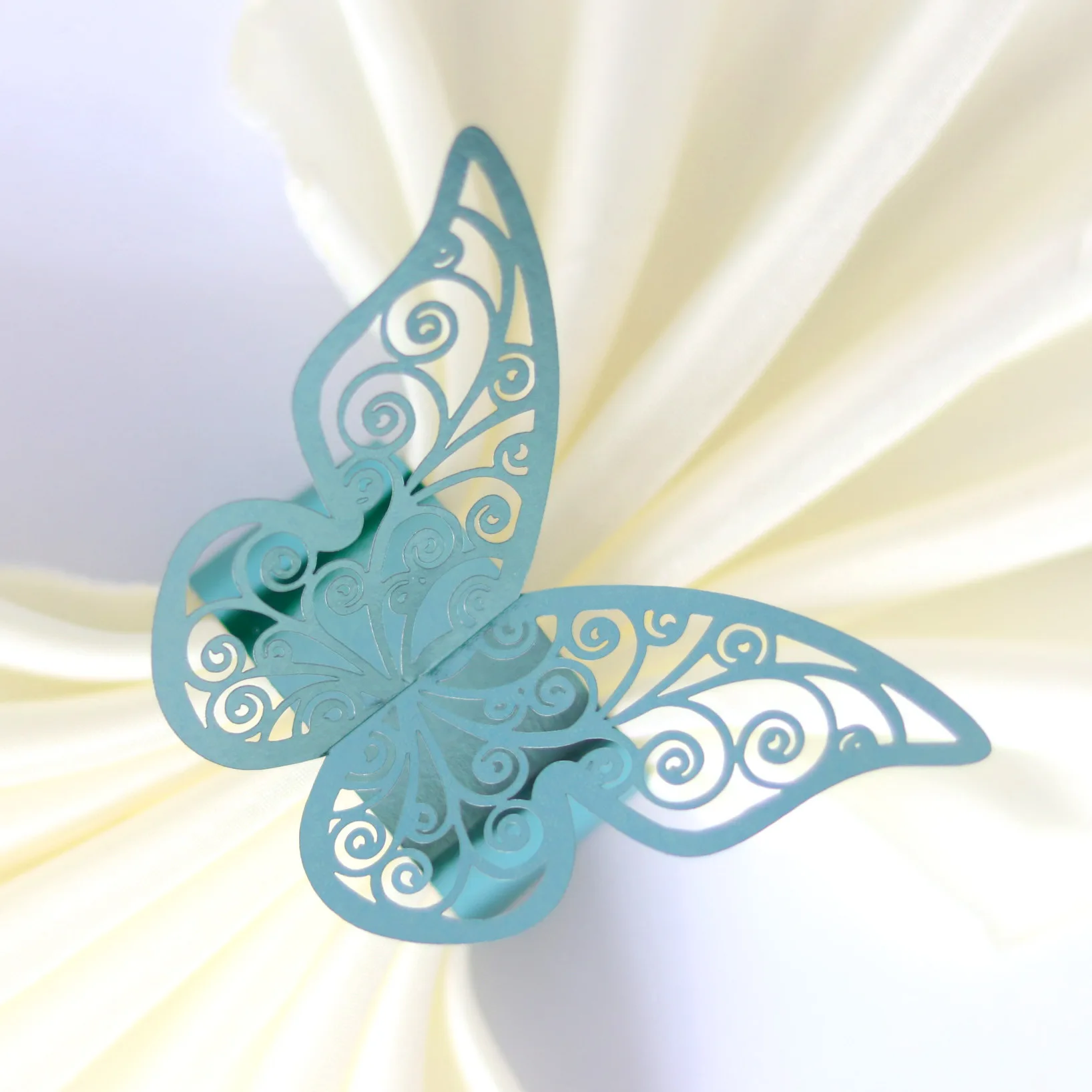 50Pcs Laser colour Paper Napkin Rings for Wedding Birthday Christmas Dinner Home Table Decor Napkin Rings Holders Party Supplies