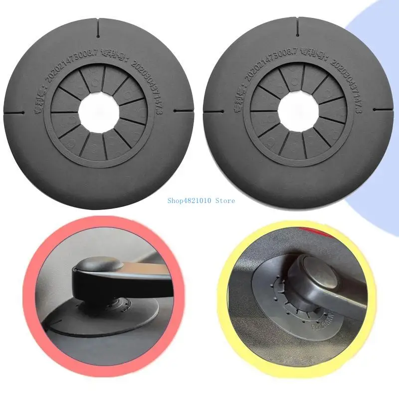 

T3LF 15/10mm Hole Silicone Windshield Wiper Arm Bottom Hole Cover Pad Car Accessories