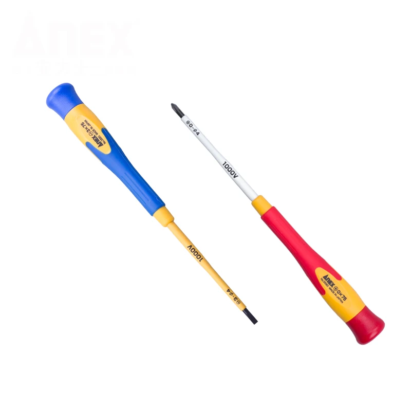Japan ANEX Imported Screwdriver Insulated Strong Magnetic Professional Electrician Tool  Durable Non-Magnetic view 3