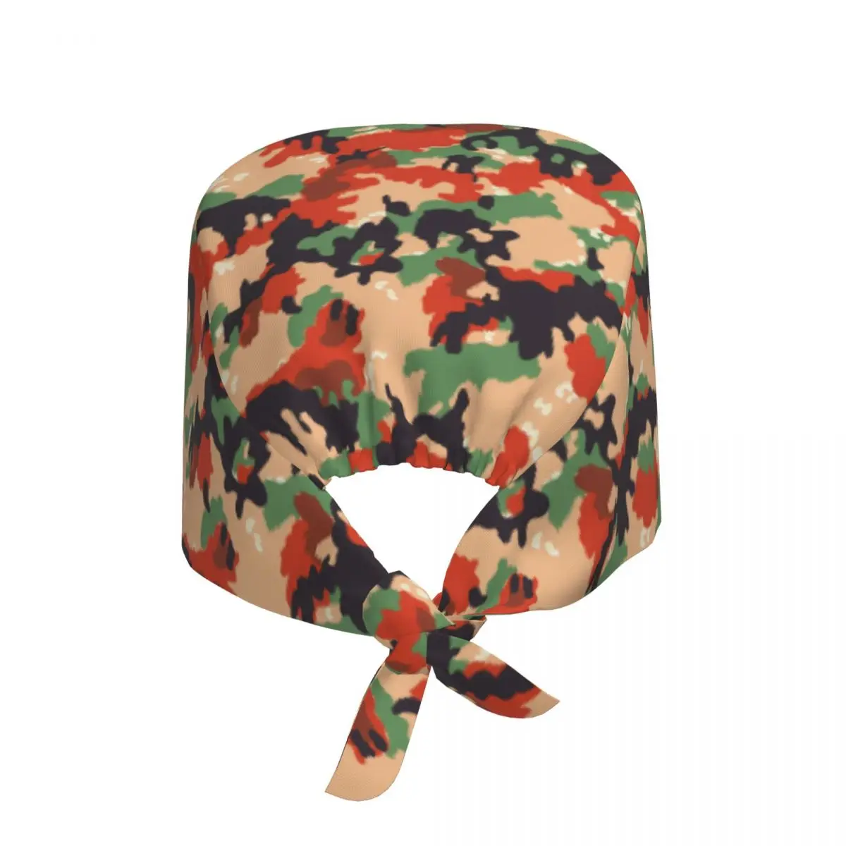 Custom Swiss Camouflage Working Cap Surgical Hats Men Women Camo Operating Room Cap Operator Hats Lab Works Hat