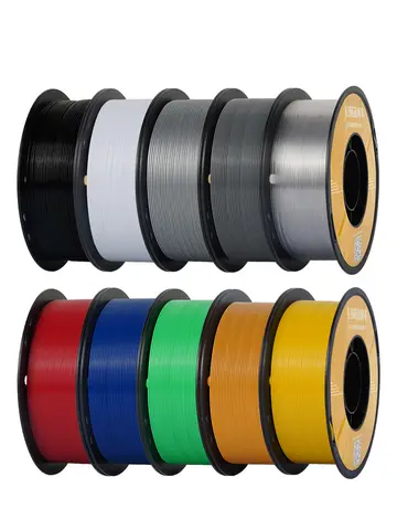 KINGROON PETG 3D Printer Filament 1.75mm 5KG 10KG Mix Color 3D Printing Material 1kg/roll  petg Plastic For FDM 3dprinter