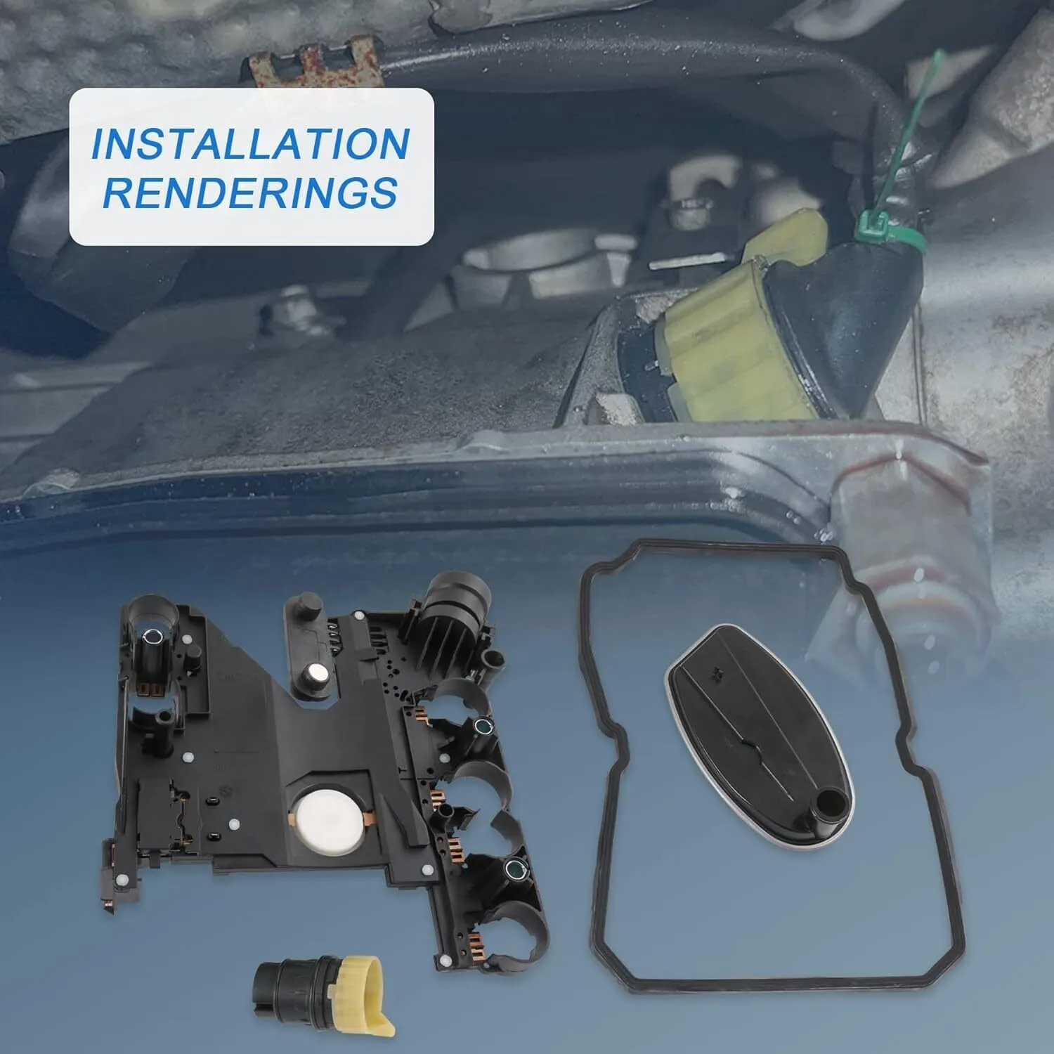 Placa condutora de transmissão 2035400253 com conector, junta e kit de filtro para 2010-2018 MERCEDES-BENZ SPRINTER 2500 3500