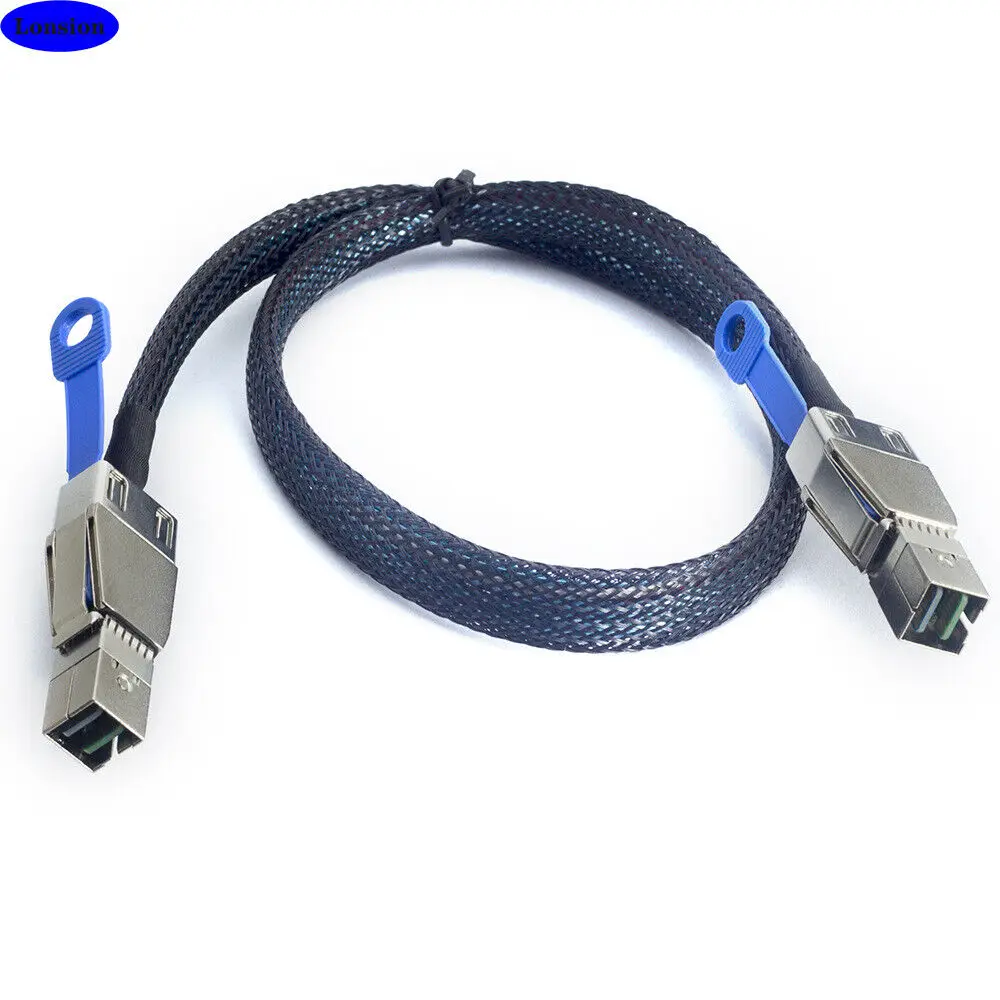 

MINI SAS HD SFF-8644 to SFF-8644 high-speed server Adapter Cable without IC