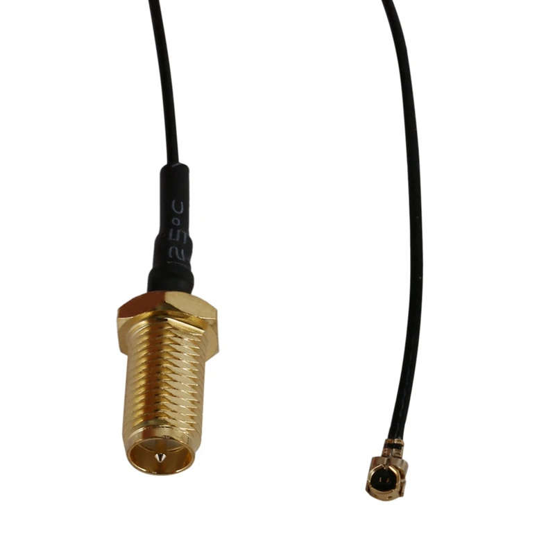 6X antenne Wifi double bande 2.4Ghz 5Ghz 5.8Ghz 8Dbi RP-SMA mâle et 20Cm 8 pouces U.FL vers RP-SMA câble queue de cochon femelle paquet de 2