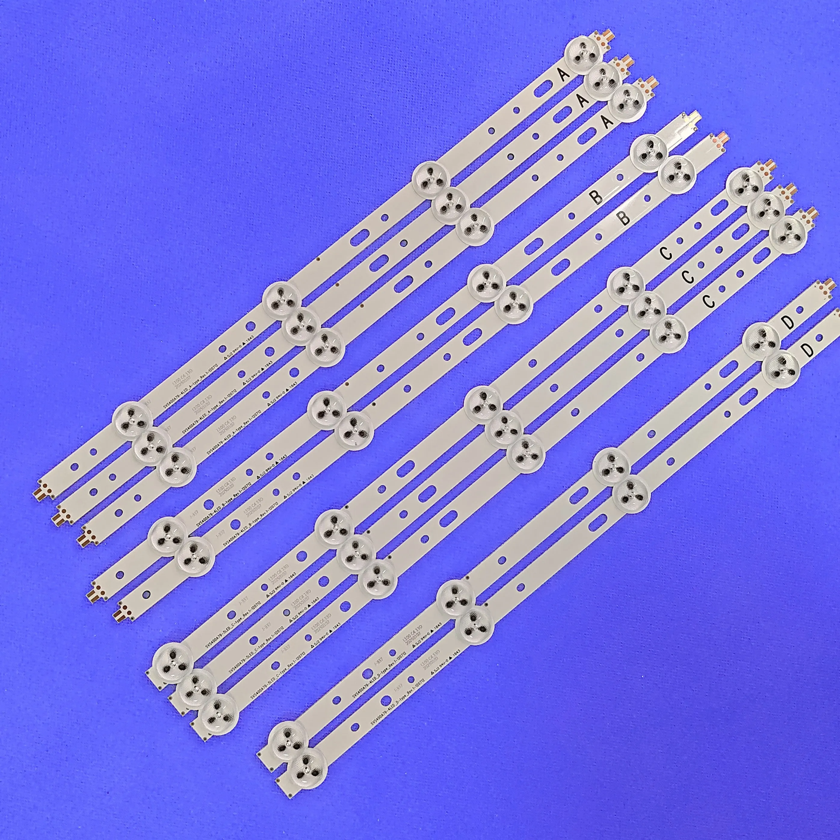 TV Lamp Kit LED Backlight Strips For 40PFL3107H/12 40PFL3107H/60 LED Bars Bands SVS400A79 SVS400A73 LTA400HM23 Tapes