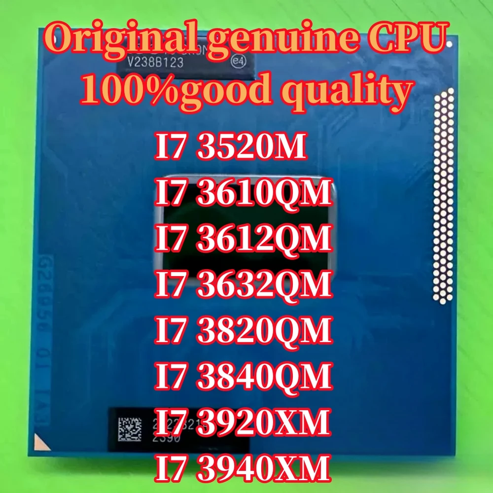 1PCS  I7-3520M riginal notebook official CPU upgrade H76/77 chip