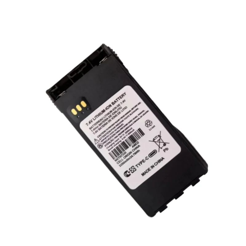 NNTN7335B Battery 7.4V 3350mAh Type-c For Motorola XTS2500 XTS1500 Walkie‑talkie High Quality Replacement Battery