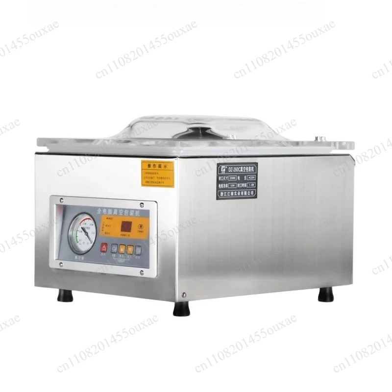 DZ-260C Electric Industrial  Meat Fruit Vegetable Paper Packaging Material Sealer Vacuum Packing Machines For Food