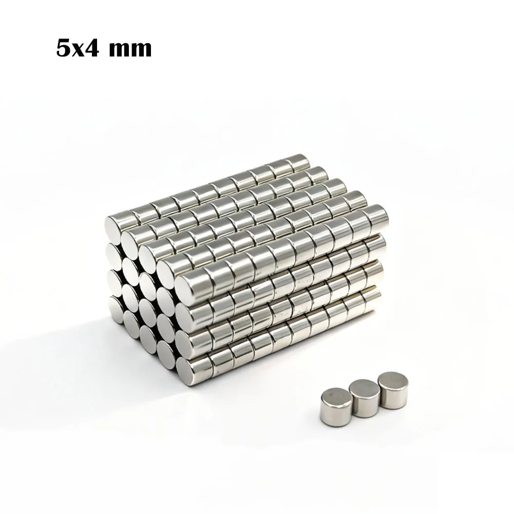 

5x4mm Super Powerful Round Magnet Neodymium Magnet NdfeB N35 Strong Permanent Magnetic imanes Refrigerator Magnet