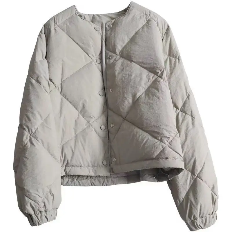 

Puffer Parkas Womens Long Coats For Women Removable Letter Reflective Ginger Plaid Drawcord Matte Medium Pink V Neck Heating Ins