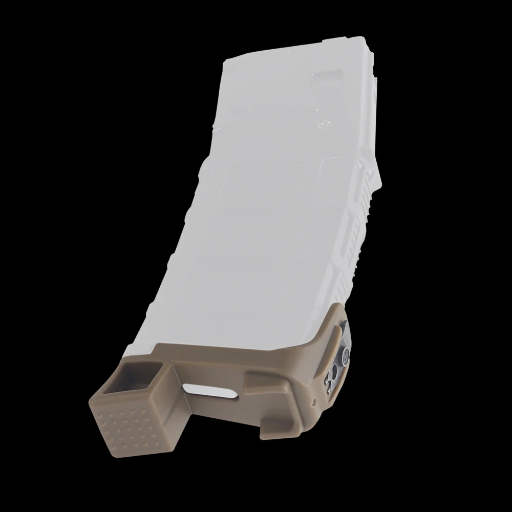 Base per caricatore tattico Airsoft GBB PMAG Supporto completo a estrazione rapida con strumento di regolazione del cannocchiale per visione notturna PEQ per trapano da tiro