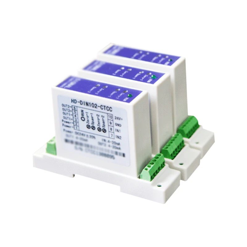 RS485 Isolation Transmitter 4-20mA Signal Isolation Module/signal Converter Conditioning Module 0-5V 0-10V