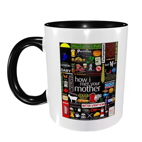 How I Met Your Mother Mug Funny Ceramic Coffee Cups Tea Mugs Milk Cup Drinkware Gift for Woman Man