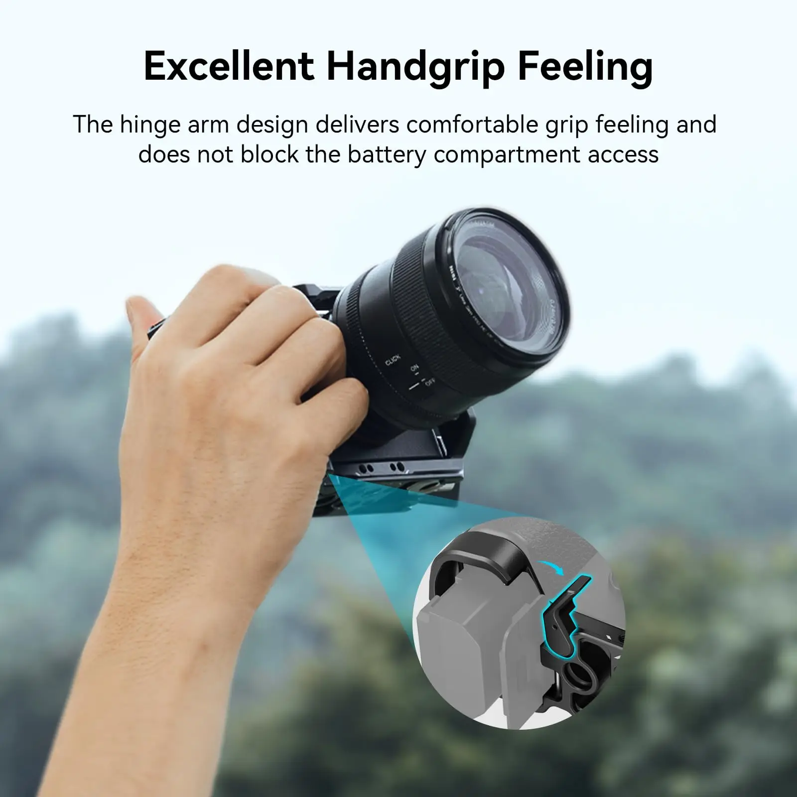 SmallRig A7C II Cage Kit for Sony Alpha 7C II / Alpha 7CR Built-in Quick Release Plate with HDMI Cable Clamp w Shoe Mount -4422