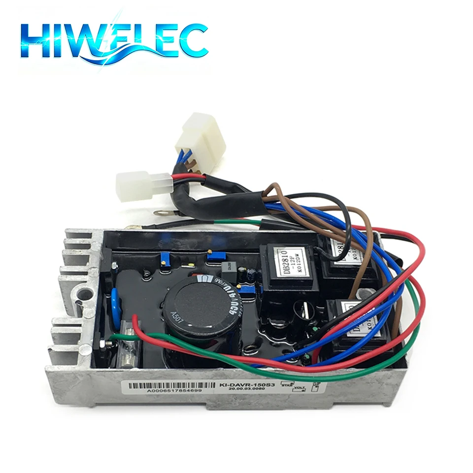 KI-DAVR-150S3 Automatic Voltage Regulator Aluminium Case Power Stabilizer KIDAVR 150S3 15KW AVR For Kipor Generator Part