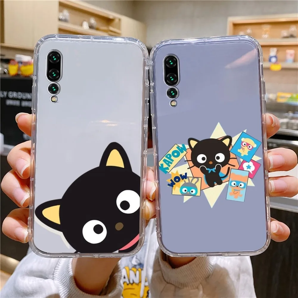 S-Sanrio C-Chococat Phone Case For Xiaomi 11 Redmi Note 11 5G 8T 9A 9 10T Note8Pro Note9 12SUltra Transparent Case