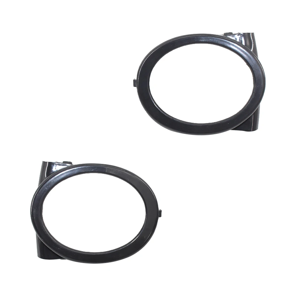 2PCS ABS Fog Light Lamps Ring Cover Trims 51112695256, 51112695255 for BMW M3 E46 2000-2006