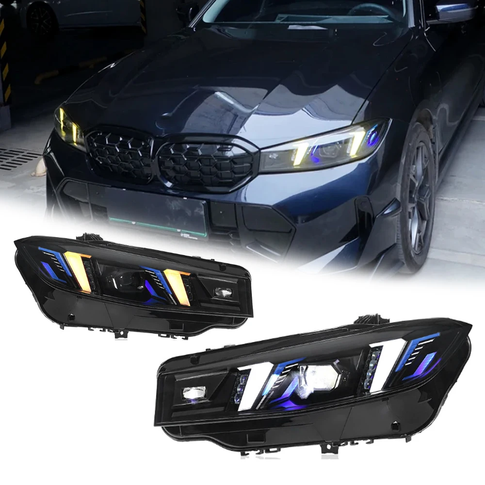 

LED HeadLights For BMW 3 Series G20 23-25 New Style Full Led DRL Car Head Lamp Assembly Signal Accessories Modified Lamp