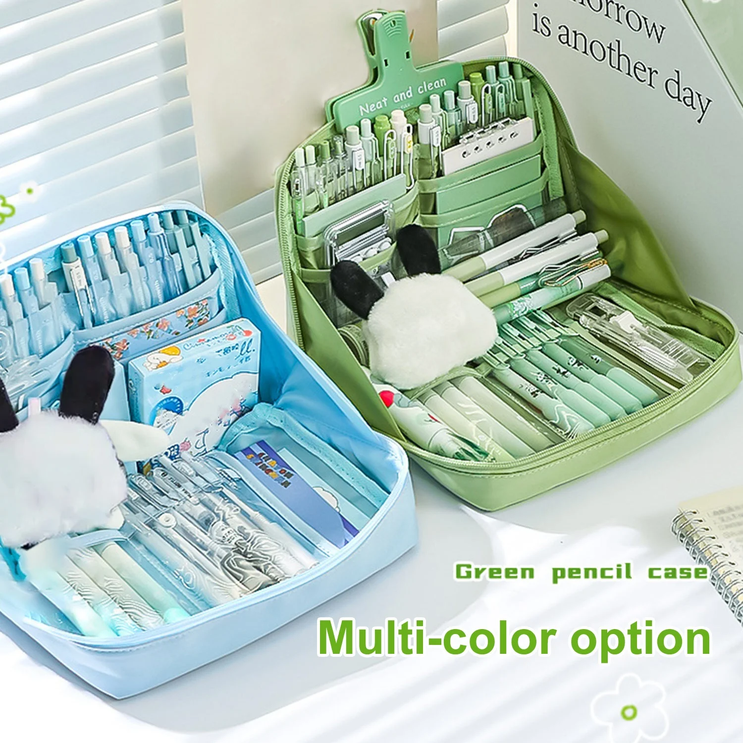 12 Layers Large Capacity Pencil Case Good Looking Multifunctional Classification Storage Stationery Storage Bag