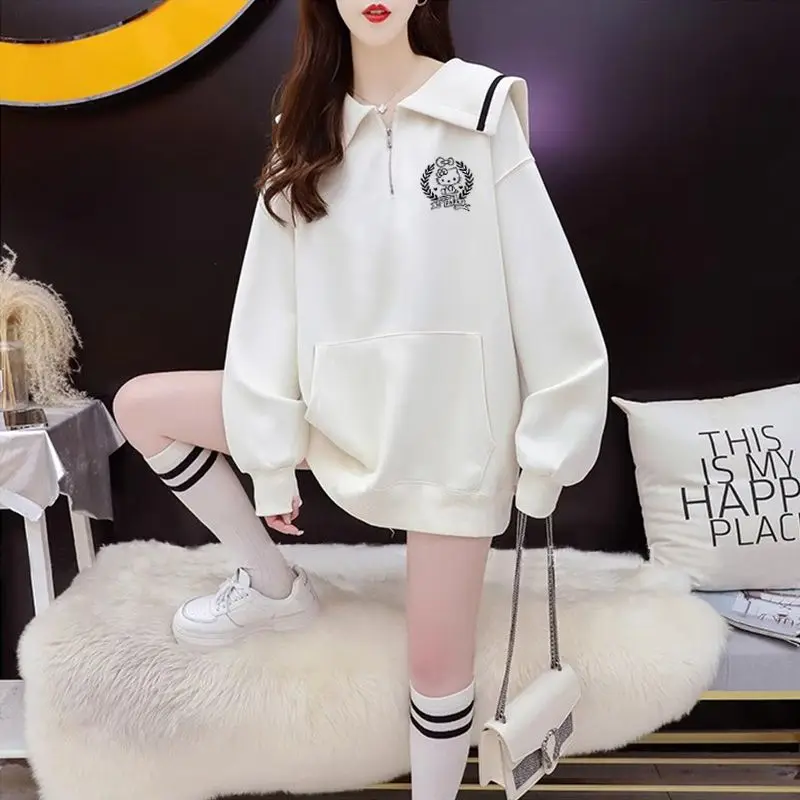 

Мужские повседневные худи оверсайз с воротником-стойкой, 300 Pou, для пар, весна-осень, новинка, с оригинальным дизайном, комфортные, как футболка