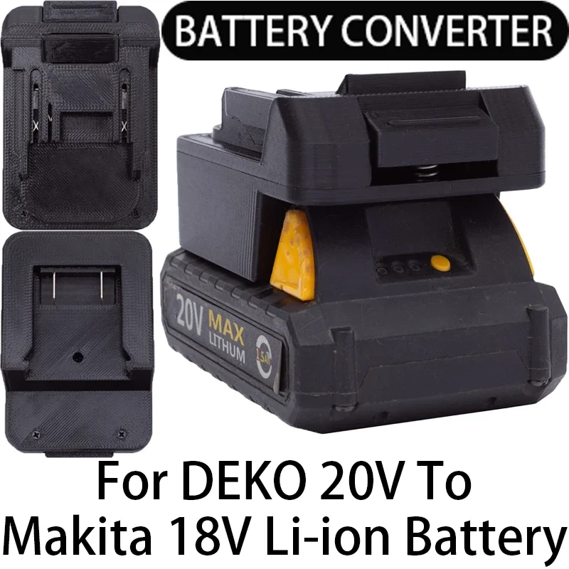 

Adapter for Makita 18V Li-Ion Tools Converter to for DEKO 20V Li-Ion Battery Adapter Power Tool Accessories