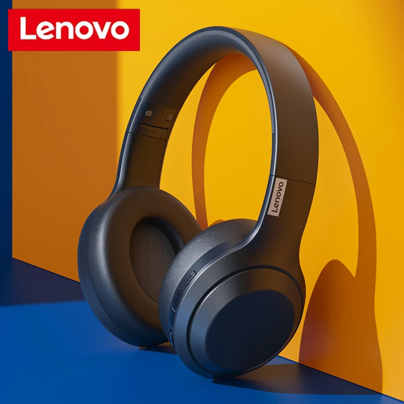 Original Lenovo TH10 Wireless Bluetooth Headset Over-ear Hood Headphones Esports Gaming Sports Hi-Fi with microphone