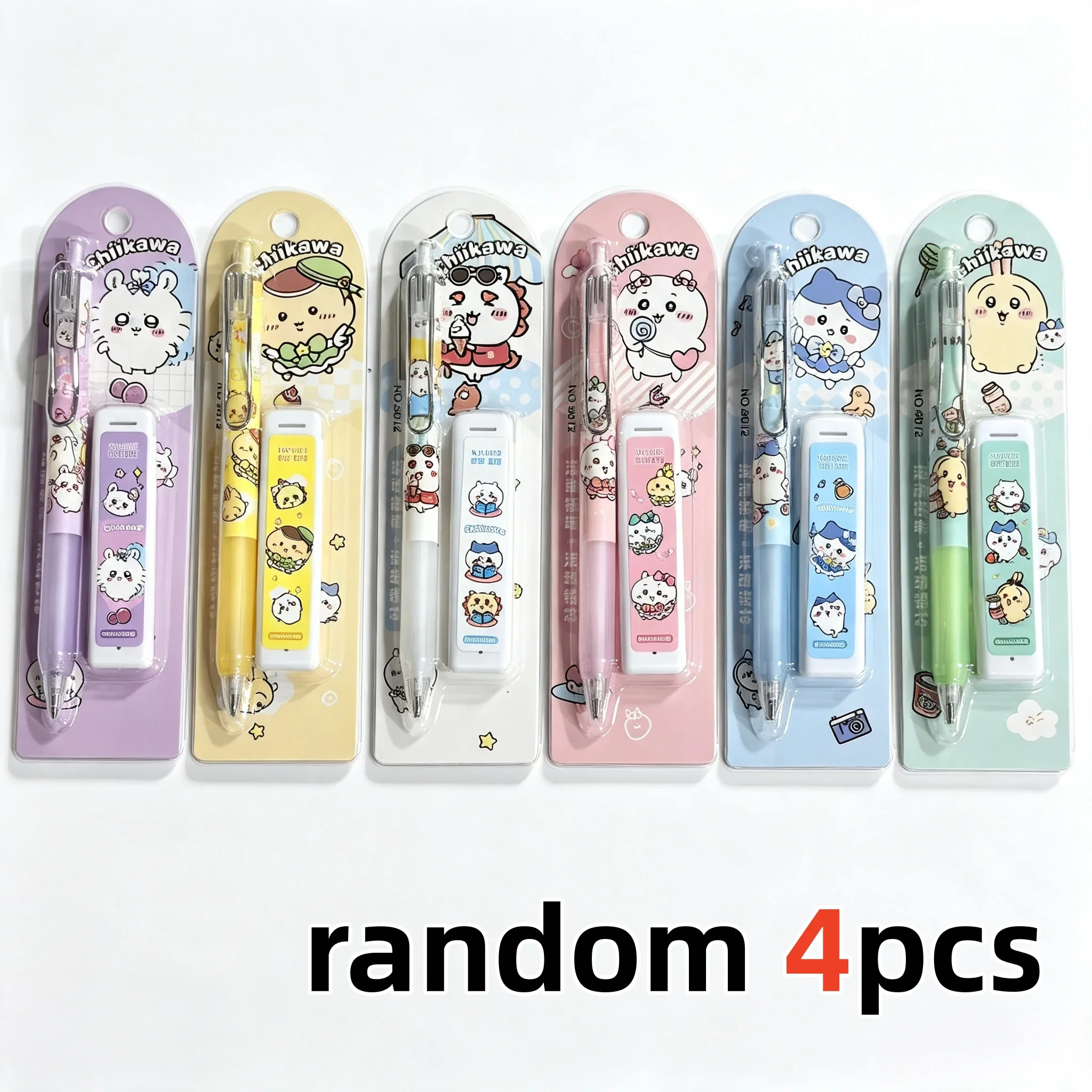 2026 Stylish Automatic Pencil Set Anime Merchandise Cute Girly Writing Lead Resistant for Students